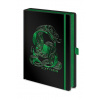 Pyramid International Zápisník Harry Potter Premium A5 Slytherin Foil