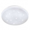 LED stropné svietidlo Eglo Frania-S, kruh, 28 cm (97877) biele