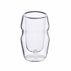 Masterpro Barware Mixology dvojitý pohár borosilikát 4 x 50 ml