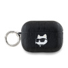 Karl Lagerfeld PU Embossed Choupette Head Puzdro na AirPods 3 KLA3PGCHPK