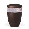 Ekologická urna Zen II - Listy/Hnedá