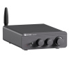 Fosi Audio BT20A Pro-48V Dark Grey (Dvojkanálový zosilňovač triedy D s možnosťou bezdrôtového prenosu, krátkodobý výkon v špičke až 300 W.)