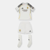 adidas Real Madrid Home Minikit 2025 2026 Infants White 2-3 Years