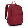 Červená, námornícka modrá batoh (Topgal Youth Backpack Fine 22045 Burgundsko vinný)