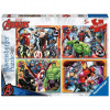 Ravensburger 07079 Puzzle Marvel Avengers 4 x 100 dílků