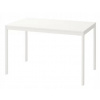 Rozkladací stôl IKEA VANGSTA 120x180x75 cm BIELY VYPR