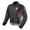 Motocyklová bunda REVIT TORQUE 2 H2O GREY/RED šedá červená čierna