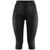 Dámske kompresné 3/4 legíny Craft ADV ESSENCE 3/4 W čierne 1908777-999000 - XS
