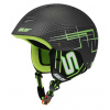 Lyžařská přilba SULOV WILD, carbon-zelená