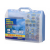 Žárovky 12V servisní box Mega H1+H7+pojistky COMPASS