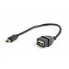 Gembird A-OTG-AFBM-002 USB AF/mini BM, OTG, 15cm