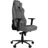 AROZZI herní židle VERNAZZA Soft Fabric Ash/ povrch Elastron/ popelavá VERNAZZA-SFB-ASH