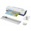 Laminovací stroj, sada, A4, 80125 mikrónov, LEITZ iLam Home 4 in 1, biela
