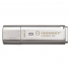 Kingston Technology IronKey Locker+ 50 USB kľúč 128 GB USB Typ-A 3.2 Gen 1 (3.1 Gen 1) Strieborná (IKLP50/128GB)
