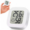 Termometr vlhkomer biely elektronický meranie teploty a vlhkosti