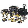 DeWALT Náradie - 14dielna súprava AKU náradia, batérií a nabíjačky DCK755P3T