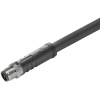 Weidmüller SAIL-M12G-S3-10P upravený zástrčkový konektor pre senzory - aktory, 2706681000, piny: 3, 10.00 m, 1 ks; 2706681000