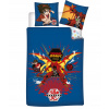 Perina, paplón - Prikrývka 140 x 200 cm + vankúš 63 x 63 cm (Mládežnícka posteľná bielizeň 140x200 Bakugan Spin Master)