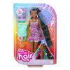 Barbie Totally Hair bábika s dlhými vlasmi + módne doplnky HCM91