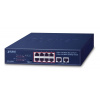 PLANET FSD-1008HP sieťový prepínač Nespravované Fast Ethernet (10/100) Podpora napájania cez Ethernet (PoE) 1U Modrá (FSD-1008HP)