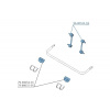 TYČ ZADNÉHO STABILIZÁTORA FORD TOURNEO TRANSIT VŠETKY 02 1332463 STELLOX