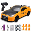DIAĽKOVO OVLÁDANÉ AUTO RC DRIFT CAR + NÁHRADNÁ PNEUMATIKA + BARIÉRA 2.4GHZ 1:24 4WD