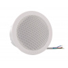 AMC PC 3WP - Stropný celopásmový reproduktor 6 W/100 V, 150 Hz – 20 kHz, ø115x90 mm, plastový s kovovou mriežkou, ochranným protipožiarnym krytom a dvojitou membránou
