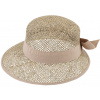 Fiebig - Headwear since 1903 Slamený klobúk - slnečný klobúk - Fiebig - morská tráva s béžovou stuhou Veľkosť: 55 cm (S)
