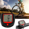 Tachometer na bicykel, červenočierny
