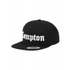 Compton Snapback Black čierna | biela One Size Mister Tee 4053838103791