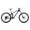 Celoodpružený bicykel GHOST KATO FS Essential - Black / Green Matt - L (180-188cm) 29