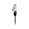 Haushalt International LED Solárny zápich biela sova 798090