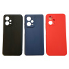 Obal na mobil Xiaomi Redmi Note 12 5G (22111317I) - SOFT silikon Farba: červená