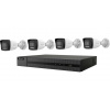 HiLook Powered by HIKVISION/ Smart Hybrid Light KIT/ 1x NVR-104MH-C/4P(D)/ 4x IPC-B140HA-LU HILKITBULLET2_SMART