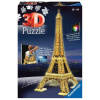 RAVENSBURGER Svietiace 3D puzzle Nočná edícia Eiffelova veža 216 dielikov