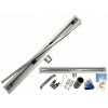 Sprchový žľab - LINEÁRNY ODTOK SLIM 60 cm ÚZKY NÍZKY NÍZKY 49 mm štvorcový (Sprchový žľab - LINEÁRNY ODTOK SLIM 60 cm ÚZKY NÍZKY NÍZKY 49 mm štvorcový)