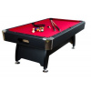 GamesPlanet® biliardový stôl PREMIUM, červeno/čierny,8 ft