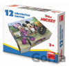 Dinotoys kubus Mickey a Minnie 12 kociek