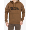 Mikina s kapucňou Fjallraven Logo Hoodie - wood brown
