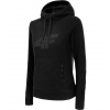 4F Dámska mikina NOSH4-PLD003 Deep Black S