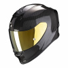 Moto přilba SCORPION EXO-R1 EVO CARBON AIR CARBON solid černá - Velikost XL
