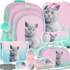 XXL SET School Batoh pre dievčenské mačiatko (XXL SET School Batoh pre dievčenské mačiatko)