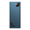 Powerbank Baseus Adaman Metal 20000mAh, PD, QC 3.0, 65W, 2xUSB + USB-C + micro USB, (modrá)