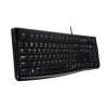 LOGITECH K120 klávesnica UK (920-002524) USB / Lokalizácia EN / Numerická časťČierna