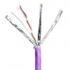 Molex Premise Networks Cat6a Ethernetové kabely, Purpurová, Nízko dýmivý bezhalogenový 500 m, typ pláště: U/FTP, 2 V