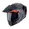 Moto přilba SCORPION ADX-2 LEWIS černo/červená - Velikost XS