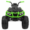Elektrická štvorkolka ATV, 5 farieb čierno-zelená