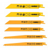 DeWALT DT2444 - Sada pílových plátkov pre mečové píly, 6ks + puzdro