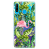 Silikonové pouzdro iSaprio - Huawei P30 Lite - Plameňák v Džungli 02 (Odolný silikonový kryt, obal, pouzdro iSaprio - Huawei P30 Lite - Plameňák v Džungli 02 - skvělá ochrana a pružnost, stylový UV po
