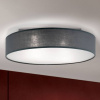 Orion Sivá závesná lampa Ufo s ľanovým tienidlom - DL 7-627/4 grau